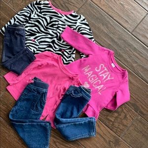🎀3- 2 Carter’s & 1 Circo 18 month girls bundle🎀